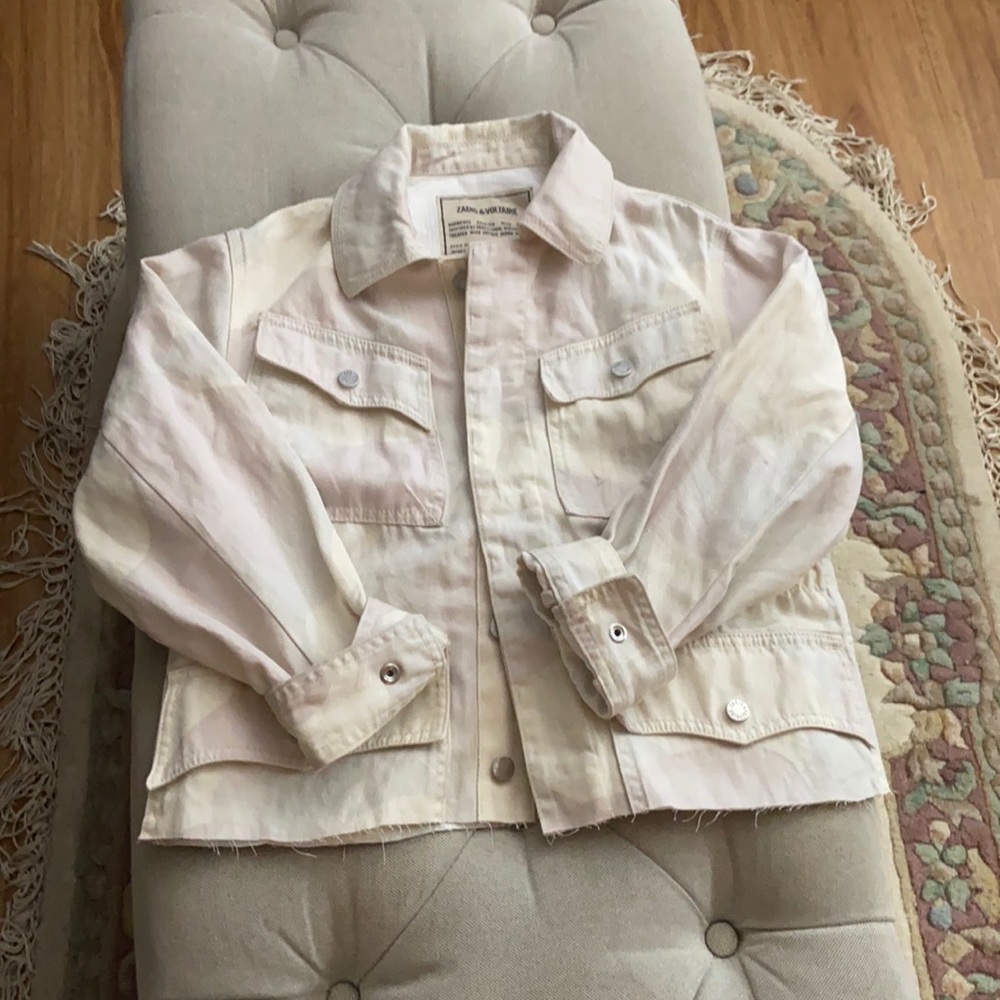 Zadig & voltaire cropped jacket